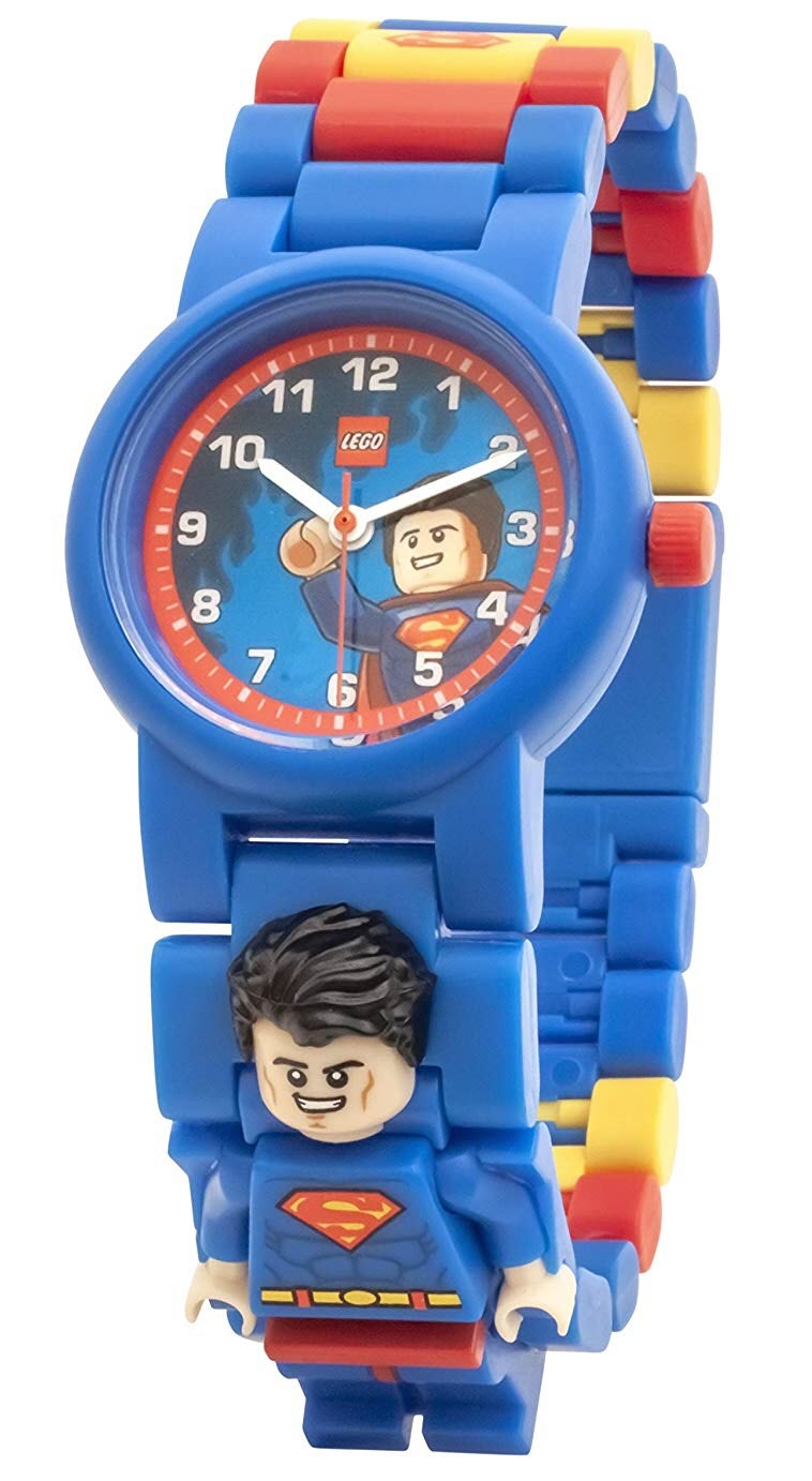 reloj lego superman