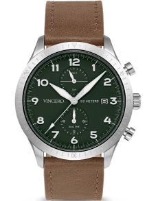 Vincero The Altitude - Silver/Pine Sil-For-A12