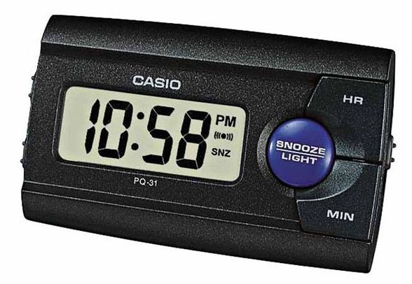 Casio Collection Wake Up Timer Digital Alarm Clock TQ-140-1BEF 